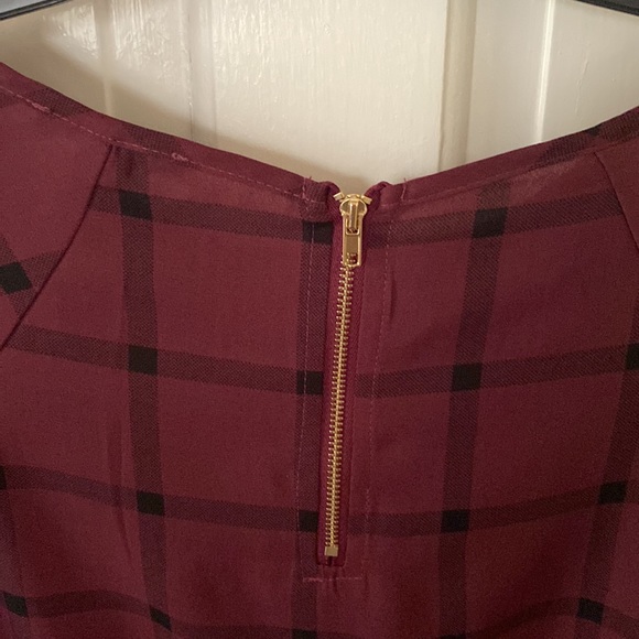 Papermoon workwear blouse with zipper detail - Picture 3 of 3